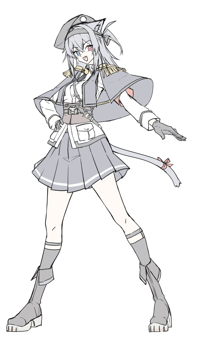 好み的にはやはりこっちのスカートも捨てがたい… 