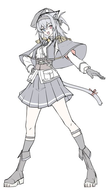 好み的にはやはりこっちのスカートも捨てがたい… 