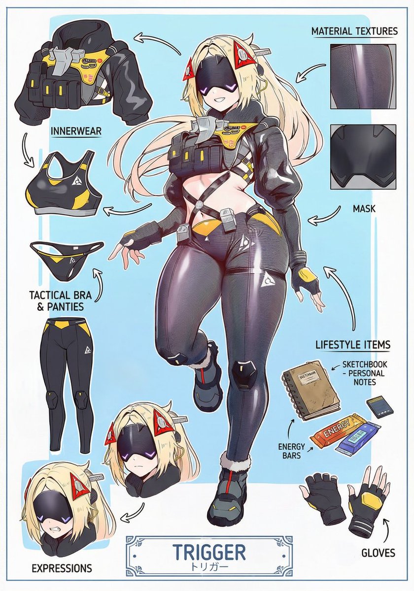 jeje_box's tweet photo. トリガー / Trigger （ zzzero ）
トリガーの秘密・・・
SFW illustration https://t.co/NmXY0kCNDk