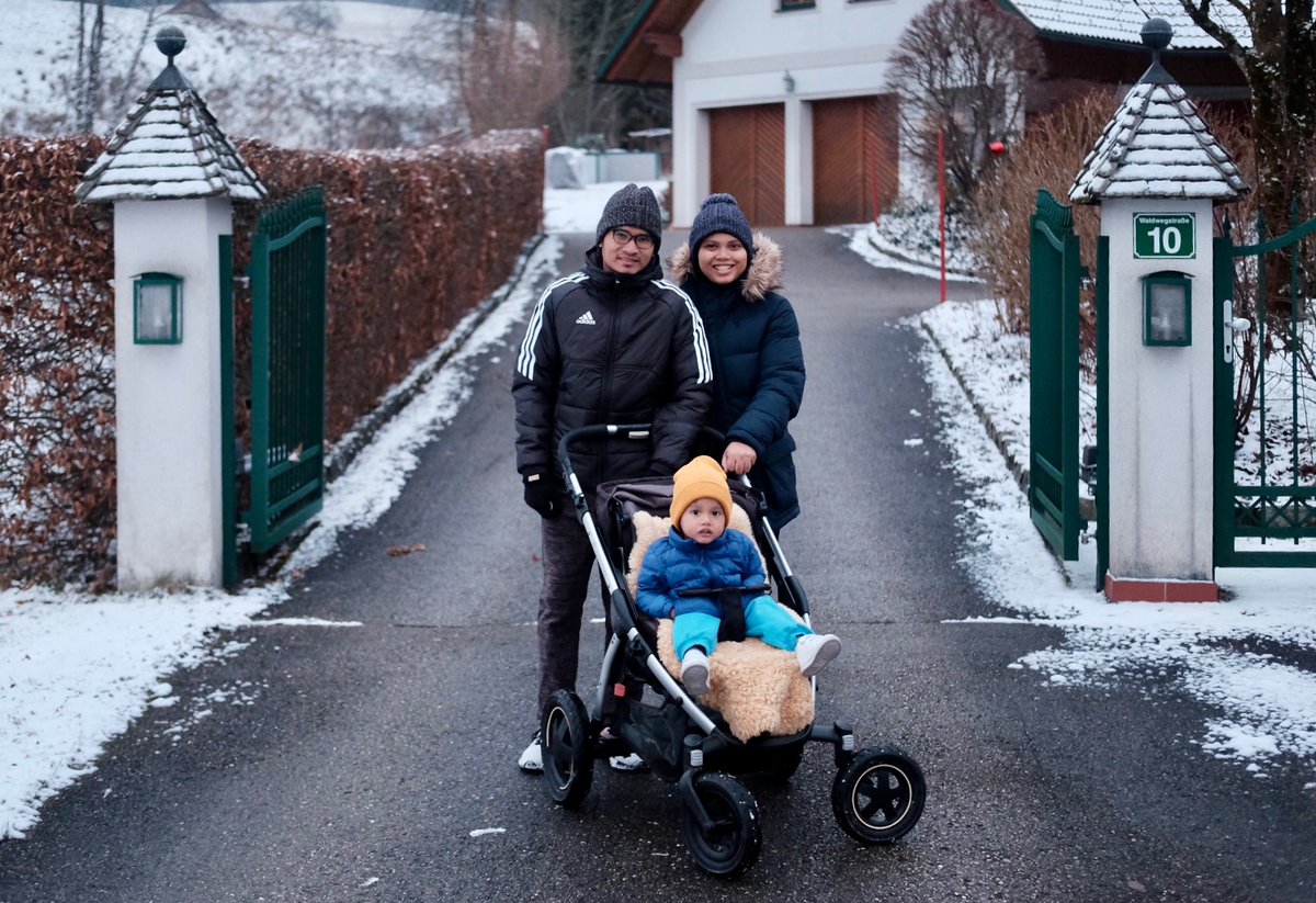 Alhamdulillah rezeki merasa winter trip bersama keluarga kecilku di Austria ❤️