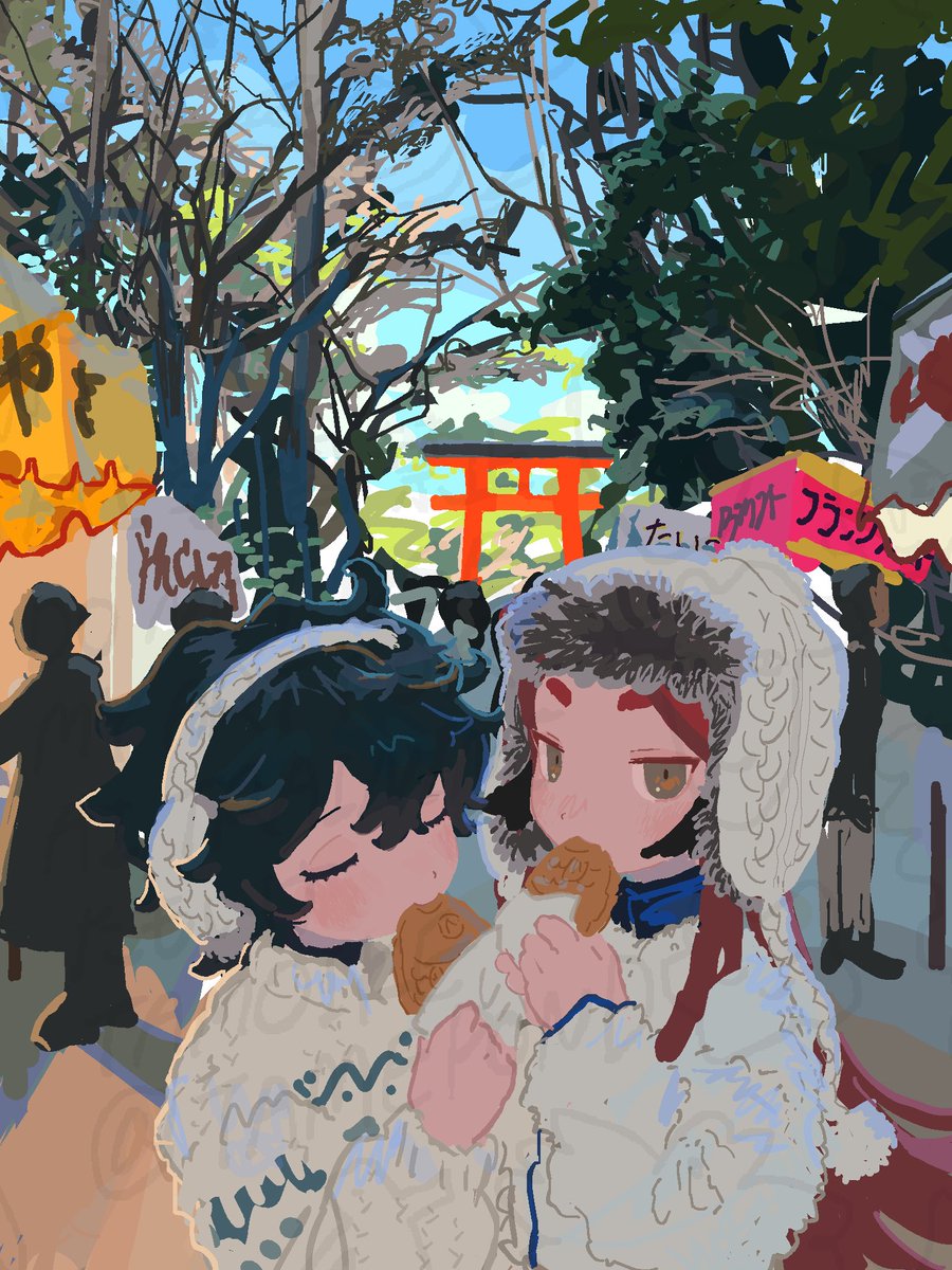 tamepond's tweet image. ベーコンエッグたいやき