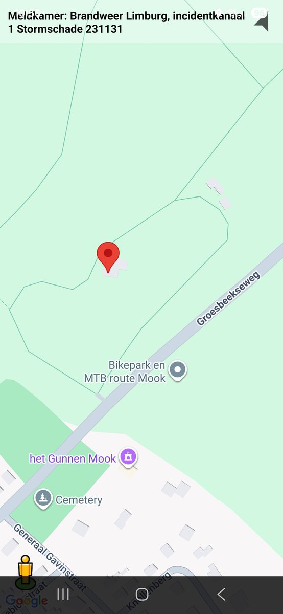 Stormschade inzet Brandweer