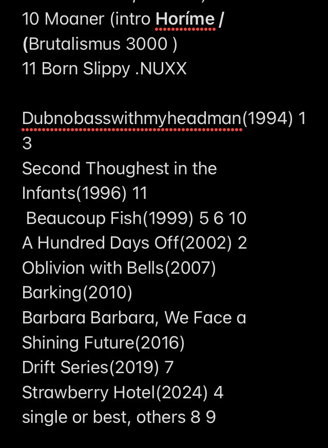 Underworld rockin' on sonic 2026 setlist