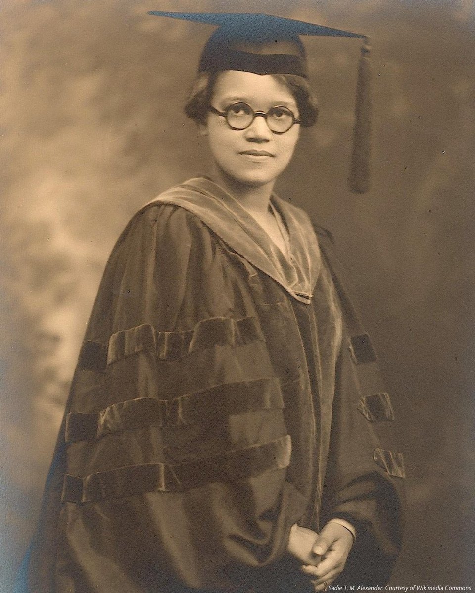 Holly_Lawson713's tweet photo. The 🔺LIBRARY IS OPEN ☀️
Countdown to DST 113 ~ Greater 2026 

Soror Sadie T.M. Alexander was the first national (Grand) president of Delta Sigma Theta Sorority, Incorporated. 

#DST1913 💜 #OneDeltaOneMission ✊🏽 https://t.co/uw9g7paxRg