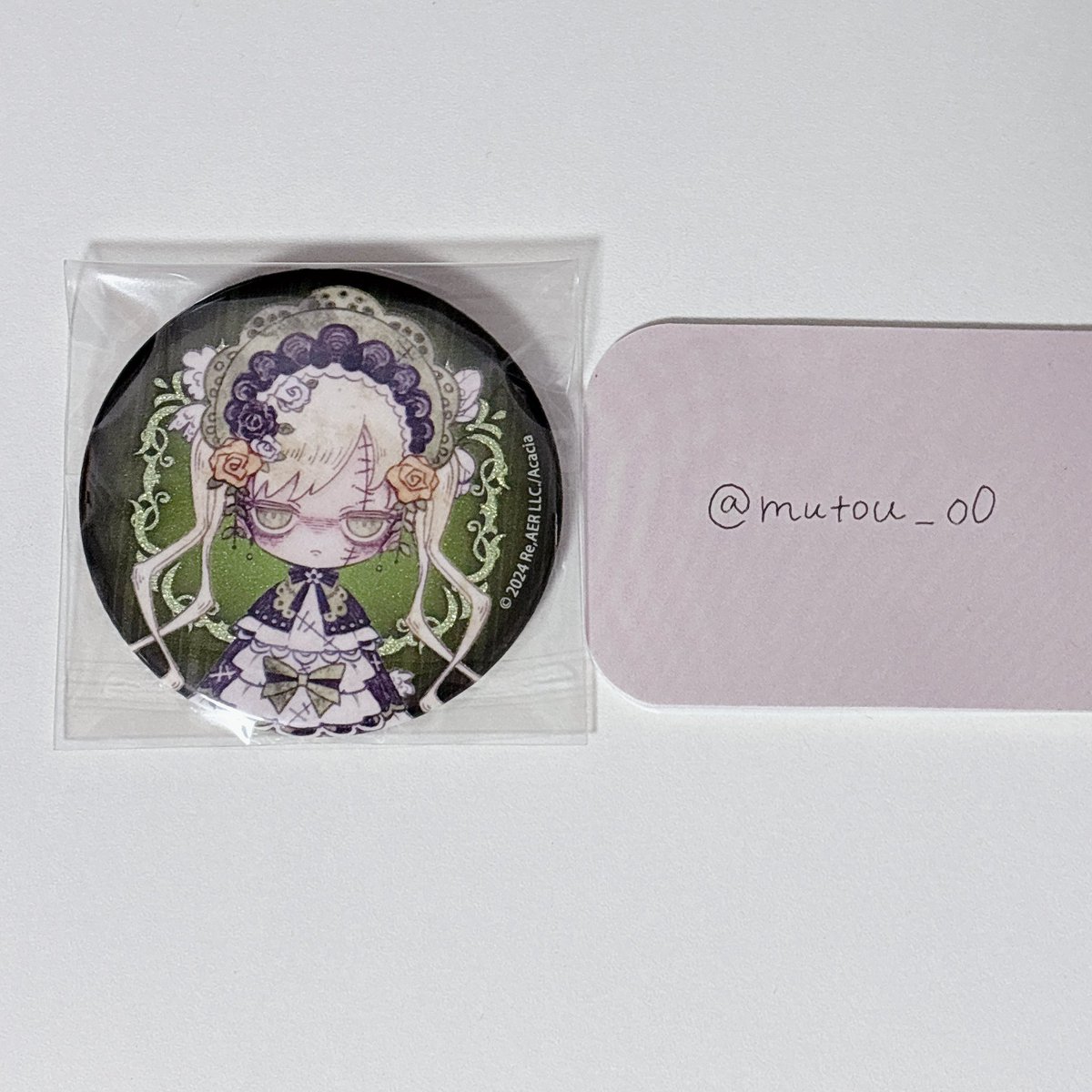 郵送交換 魔法少女ノ魔女裁判 まのさば 新宿 缶バッジ

譲　ハンナ

求　同種ノア>アンアン