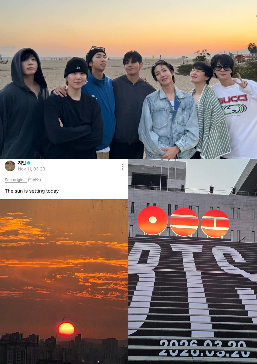 sgmin_seven's tweet image. GUYSSSSS... THE SUNSET VIBES