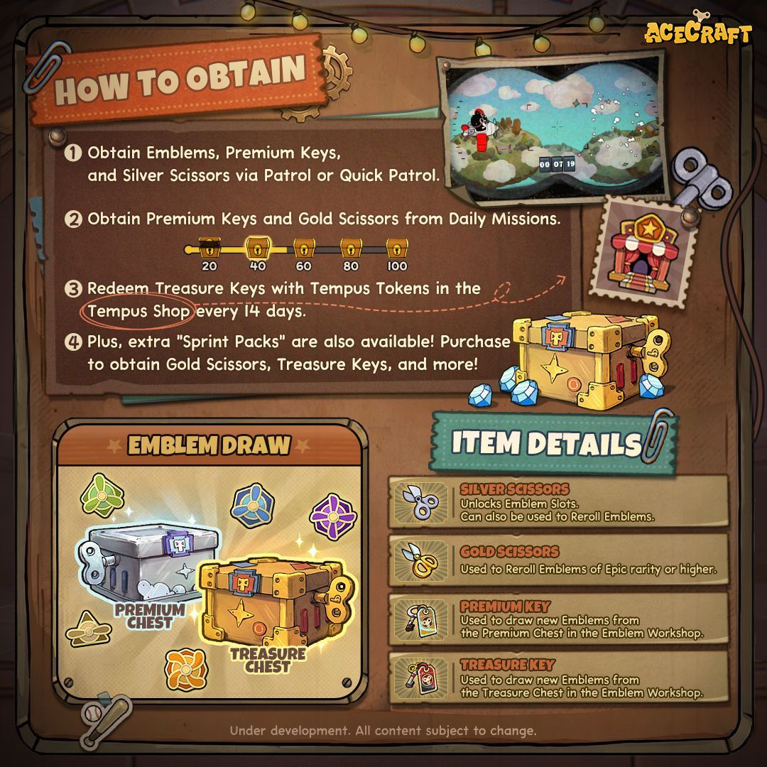 ACECRAFT_EN's tweet photo. 🎖️Emblem Feature Coming Soon!
Pilots, the all-new [Emblem Feature] is arriving soon! Unlock Emblem Slots and freely Reroll Attributes to create a build that fits your combat style.🤩
Collect your exclusive Emblem combinations to bring new possibilities to every battle.🧐
More strategies await your discovery!

⏰Available after the update (Estimated 01/07 19:00 UTC-8)

🔗Download Now! 
https://t.co/RBbmKbfm8u 

🔗Our official communities
https://t.co/BxbmykzeYa 

#acecraft #mobilegame #gamenews