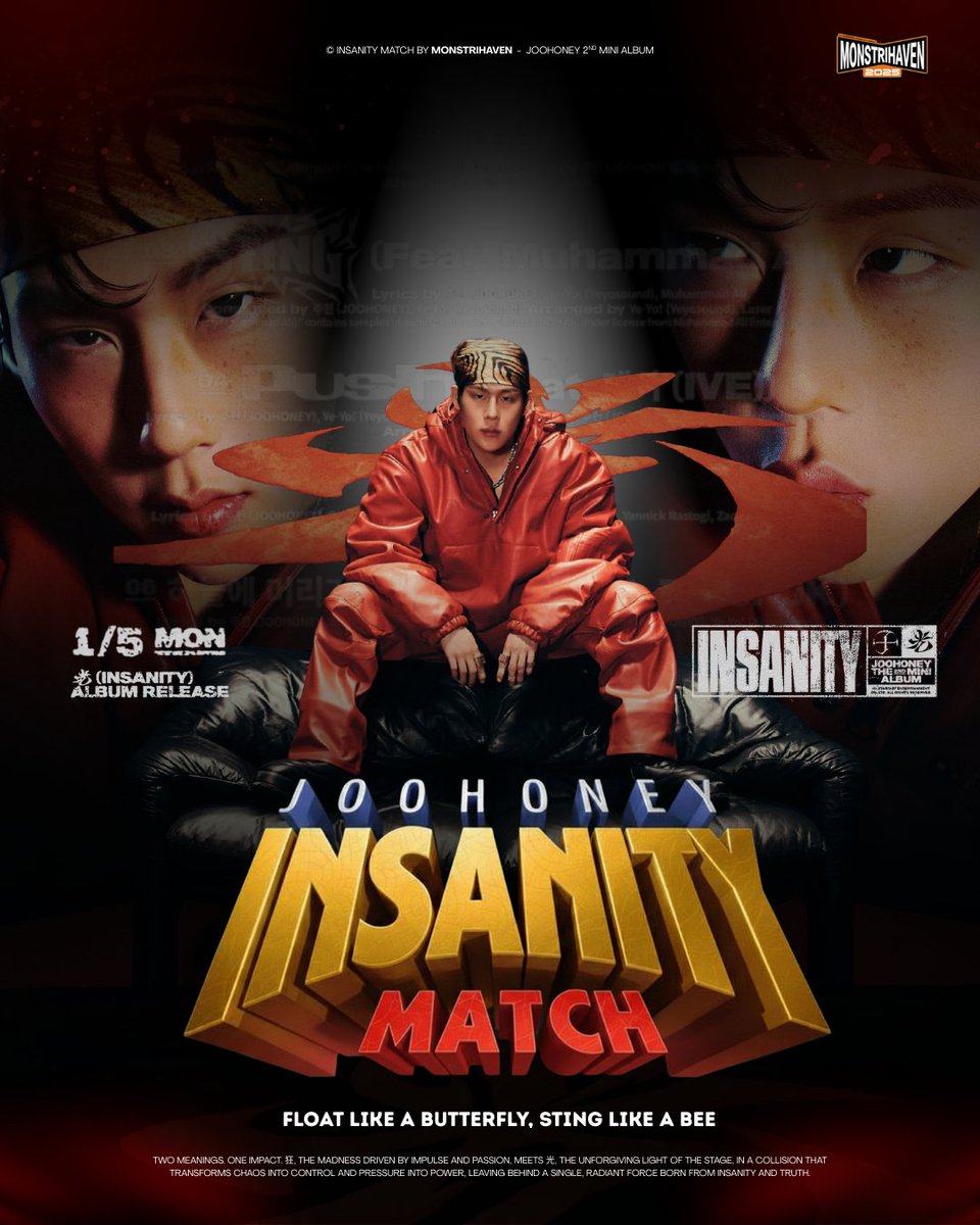 MONSTHAVEN's tweet image. Where the unforgiving glare of the stage meets the visceral madness of the soul. A collision of chaos and control, transforming pressure into a radiant, singular 𝐟𝐨𝐫𝐜𝐞. 

𝐈𝐍𝐒𝐀𝐍𝐈𝐓𝐘 𝐌𝐀𝐓𝐂𝐇
𝘍𝘭𝘰𝘢𝘵 𝘭𝘪𝘬𝘦 𝘢 𝘣𝘶𝘵𝘵𝘦𝘳𝘧𝘭𝘺, 𝘴𝘵𝘪𝘯𝘨 𝘭𝘪𝘬𝘦 𝘢 𝘣𝘦𝘦