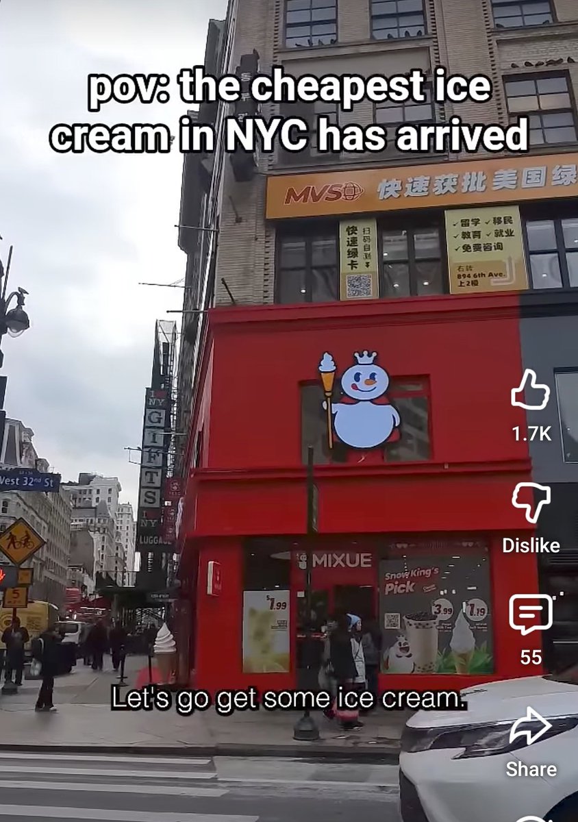 alchemitxt's tweet image. im so glad nyc people finally get to taste mixue