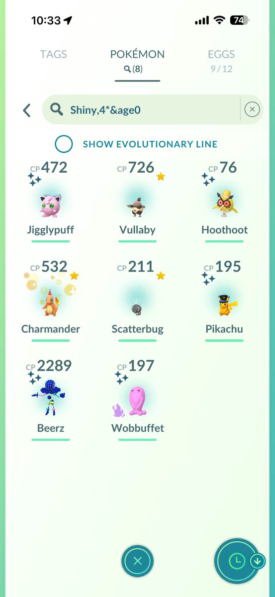 Yesterday’s casual haul