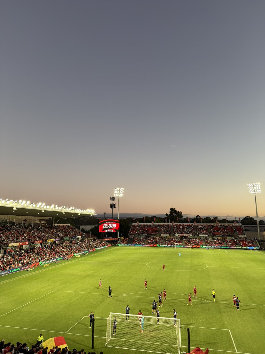 The league doesn’t deserve this fanbase, absolute benchmark of the competition every single week.

#ADLvCCM #AUFC #TRR