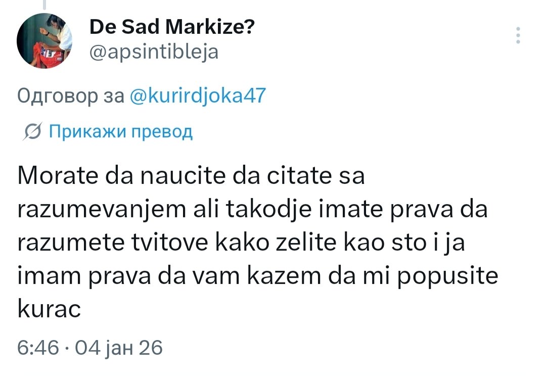 De Sad Markize? tweet media