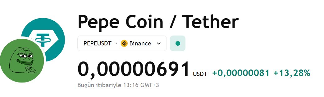 #PEPE  Finally reached $0.000007!         

As promised, I want to change someone's life and send $5.000 $PEPE  to one person by tomorrow.          

Just like, retweet and comment 'done'.     
Random winner in 15 hrs
