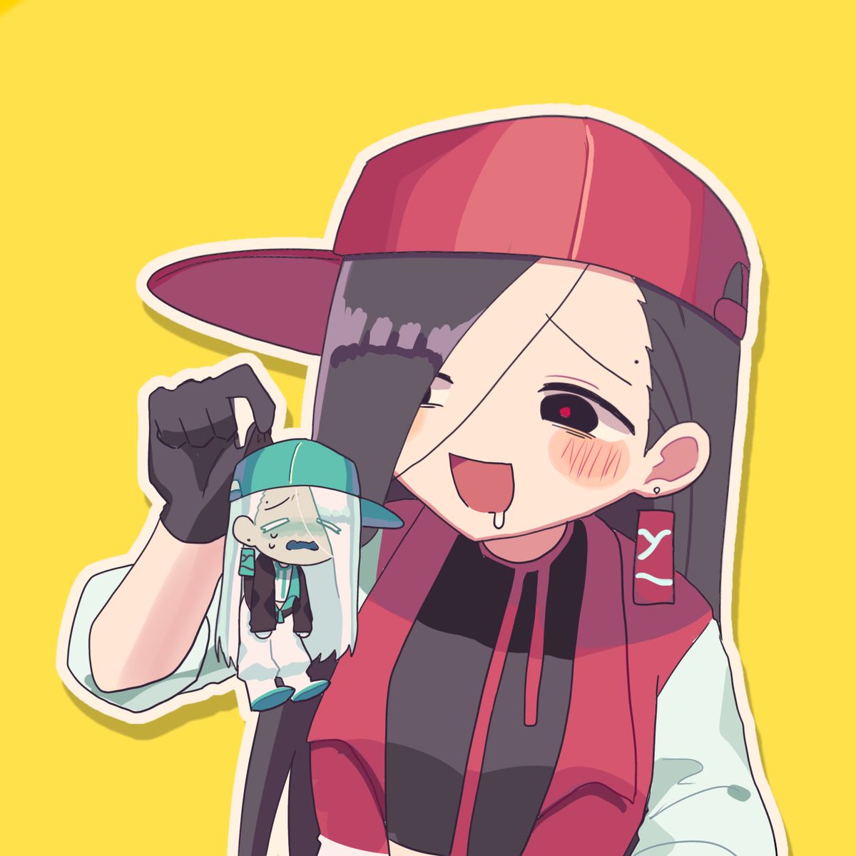 natsukiyeah's tweet image. 配信で描いたイラストです #yixi #yixi2p