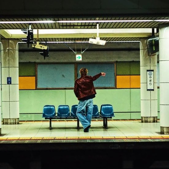 bairaagix's tweet image. shinya suzuki after he got kissed by his ballroom dance teacher