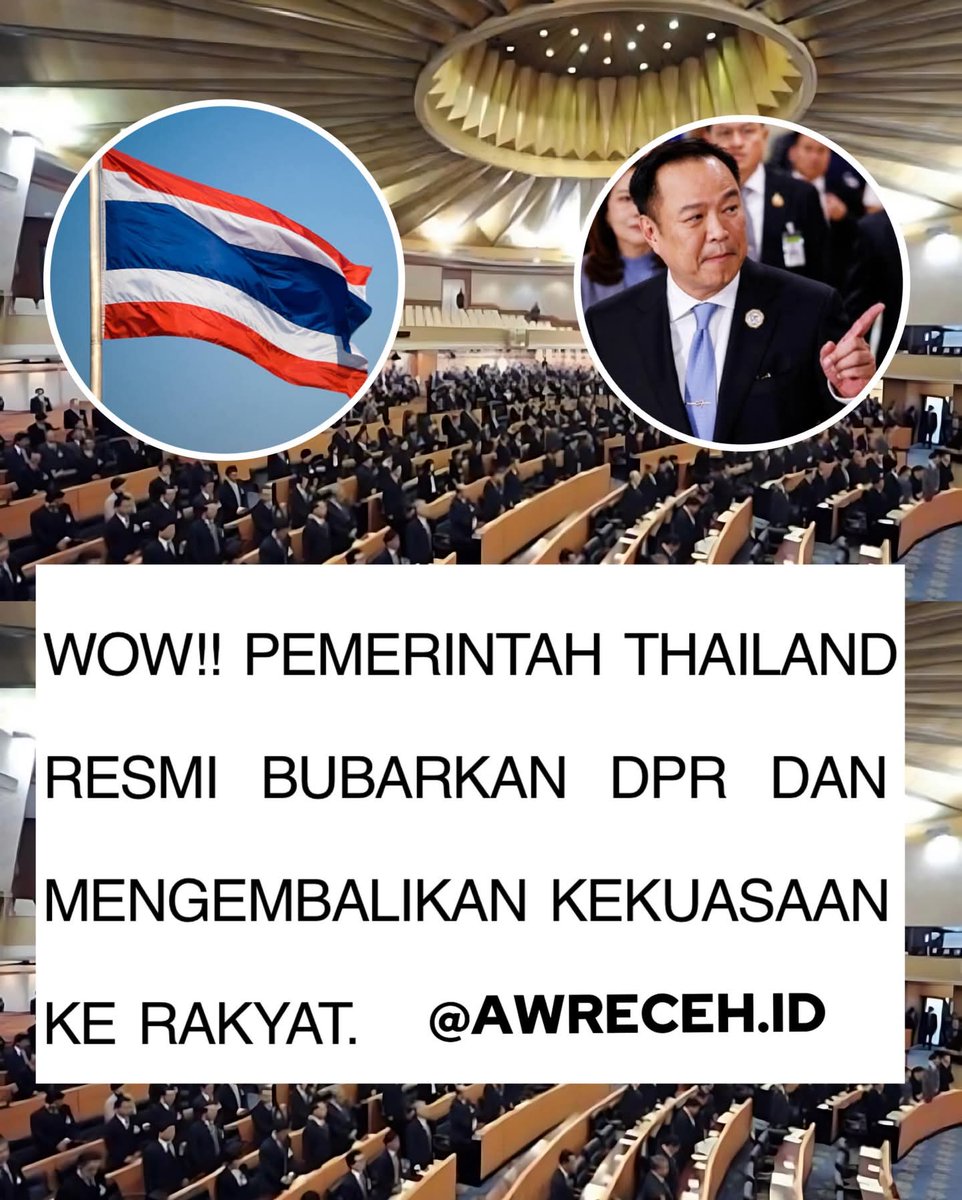 OjolNyambi's tweet photo. PANTESAN...
TERNYATA KEDAULATAN RAKYAT TELAH KABUR KE THAILAND !!!
#BersatuMakzulkanGibran
#BersatuMakzulkanGibran https://t.co/7M4fg6Ii3m