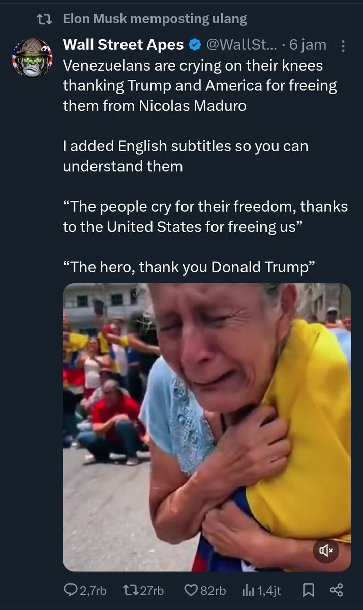 Sekelas Elon kegocek video AI 🤣