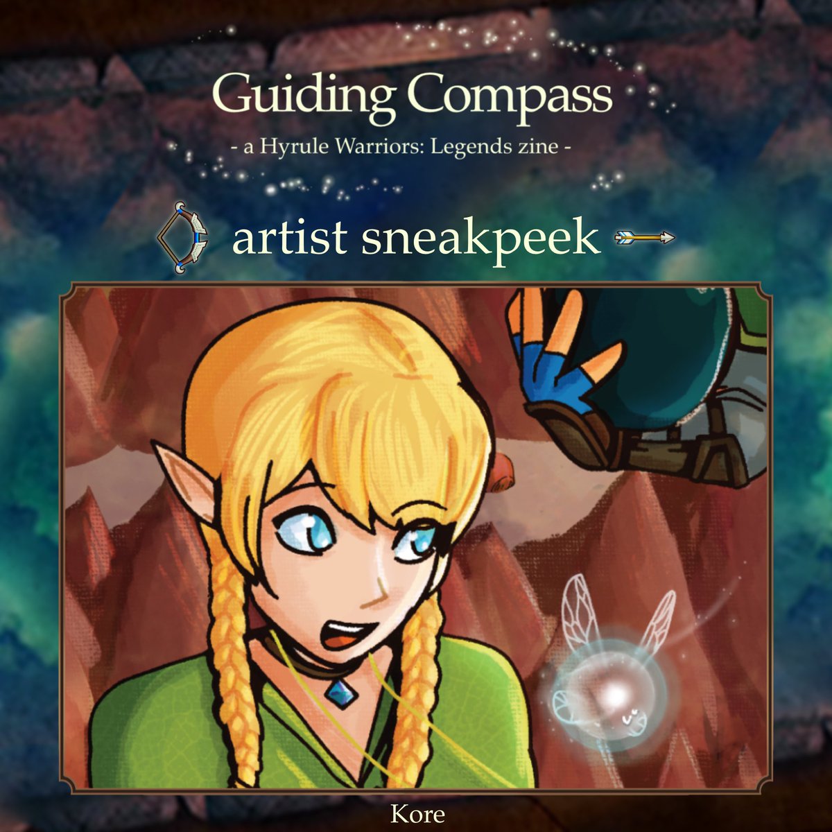 🧭CONTRIBUTOR PREVIEW🧭

From @/twizel on Tumblr is a piece with a head-scratching puzzle to solve! Surely our hero Linkle can figure it out?

Look forward to the zine release on the 21st of January!