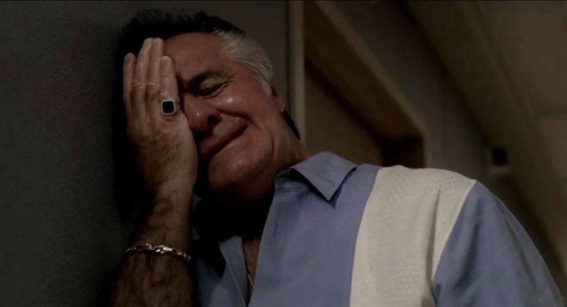 SopranosWorld's tweet image. Holidays are over, it’s cold and I have to go back to work