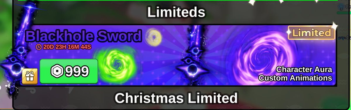 trvode's tweet image. aku open gig fish it rate 85 yaaa
Skin rod  blackhole sword
999rbx = Rp. 84.915

wts.wtb
#zonauangㅤ