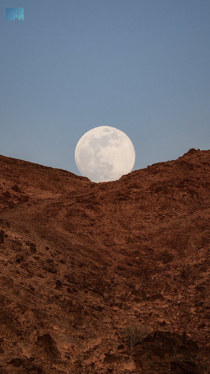 القمر العملاق لشهر رجب و في بداية السنة الميلادية الجديدة 2026

#واس #الوجه #تبوك