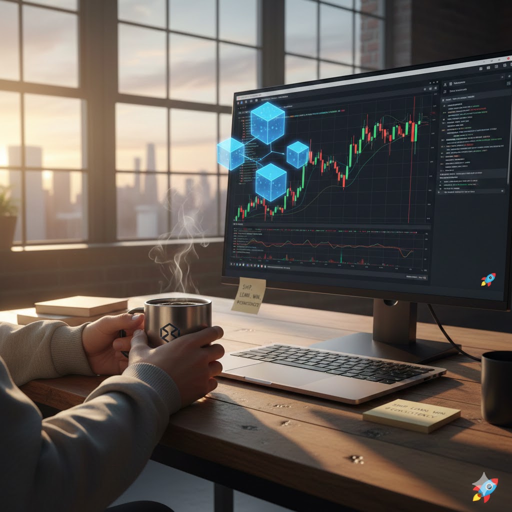 deedat0160's tweet image. Good morning, builders ☀️

Another block, another chance to ship, learn, and win.
While others sleep, the chain keeps moving and so do we.

Sip your coffee, check the charts, drop value, ignore the noise.
Let today reward consistency, not luck.

GM Web3 🌐🚀