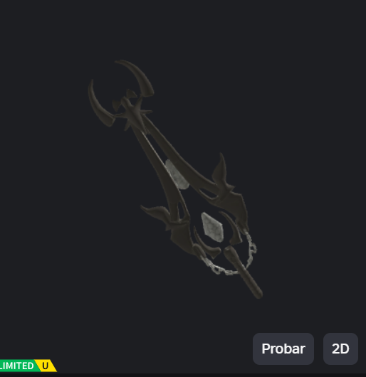 Buenas tardes, hoy les traigo el sorteo del ítem que aparece en la imagen. 

Requisitos:
Seguirme (<a href="/ciborg1612/">ciborg1612</a>)
Seguir a mi amigo (<a href="/goshpider128487/">Nightfall Ugc's</a> )
Darle like
Darle retweet 
Enviar pruebas

Suerte a todos