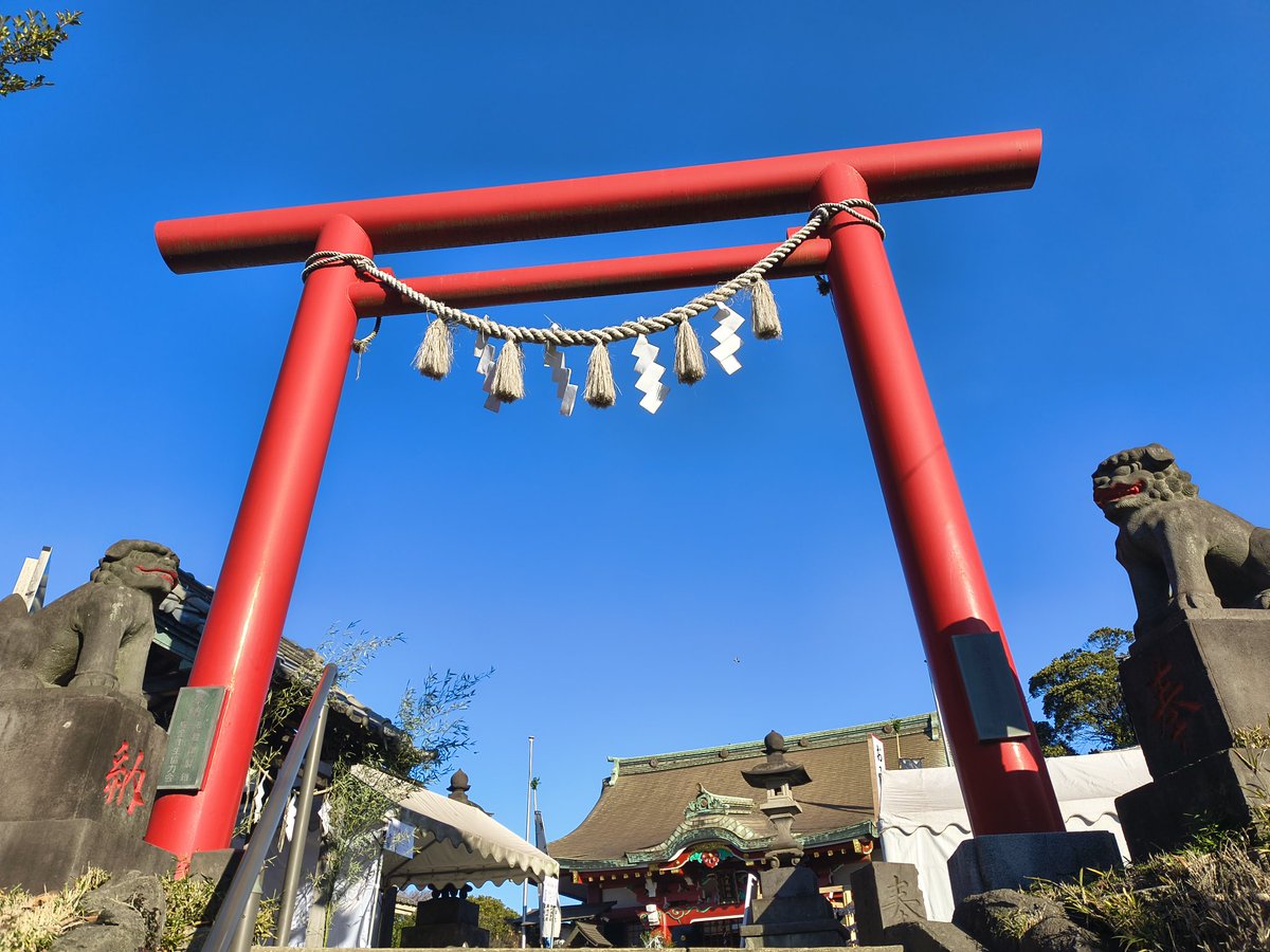 Yuuchar's tweet photo. 2026年の初詣は千葉県に行ってきました🐎🎍 https://t.co/IHcaMsc8Fw