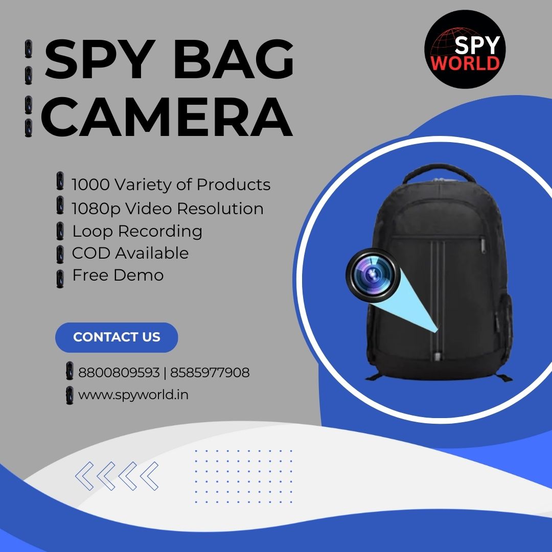 spyworld2055's tweet image. Discover the perfect spy bag camera to discreetly capture footage on the go. Get high-quality surveillance with our top-rated spy gadgets. Perfect for security and peace of mind.

#bagcamera #camera #specialoffers #offers #gadgets #security #hidden #wireless #home #office