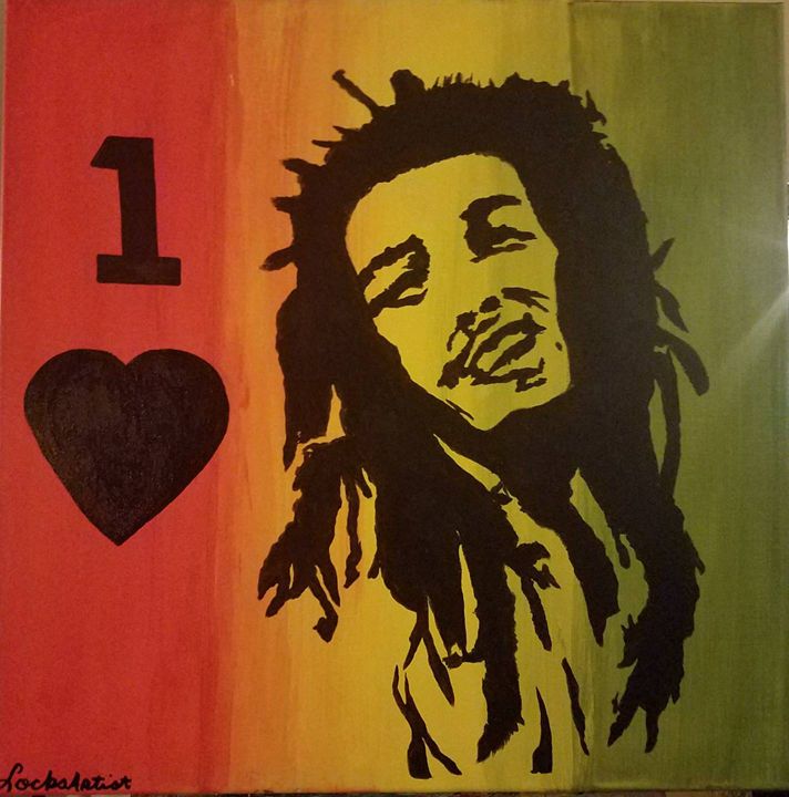 TheLocksArtist's tweet photo. Art of the Day! "One Love". Buy at: https://t.co/S4lLSJ0VZD https://t.co/TPBVwjNi14