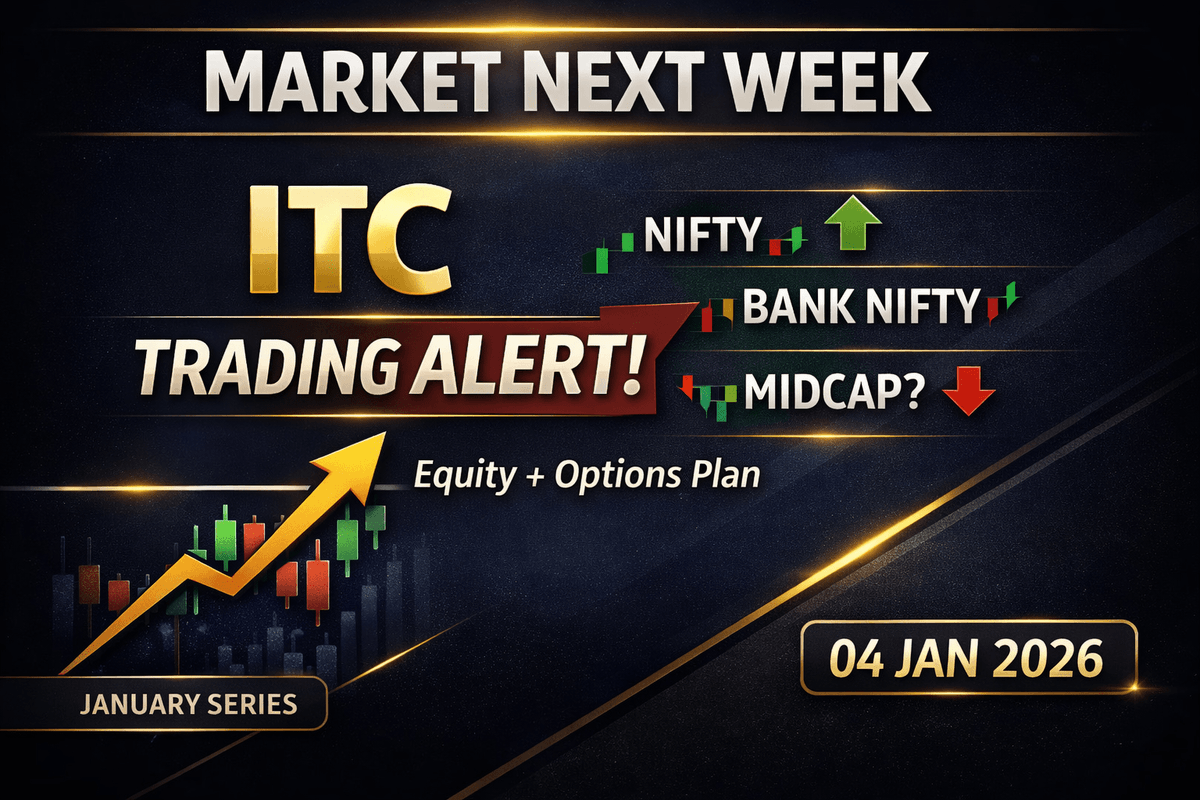 sahluwalia032's tweet photo. Market Next Week | ITC Trading Plan | 04 Jan 2026

Watch now 👉 https://t.co/edZgOSRaIk

Sharing my latest Market Next Week video where I break down:
• ITC equity & options trading strategy
• Key support & resistance levels
• Option buying vs option selling view.
• Nifty, Bank Nifty & Sensex outlook