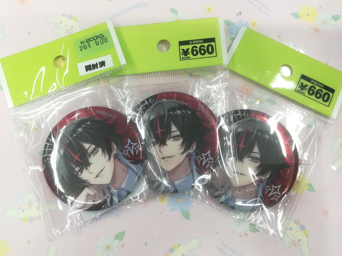 入荷情報】 『クロノヴァ』 ARKHEさんの ✨️2025誕生日記念缶バッジ