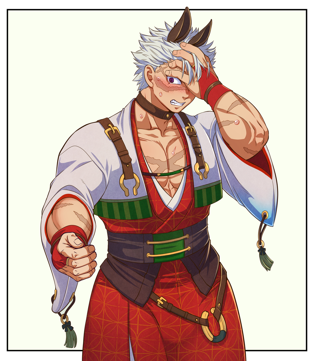 kakusiinuko's tweet image. こんな機能があるのも知らなかった…！！
健全(?)🐴衣装絵を投稿しました！！ (1/1)