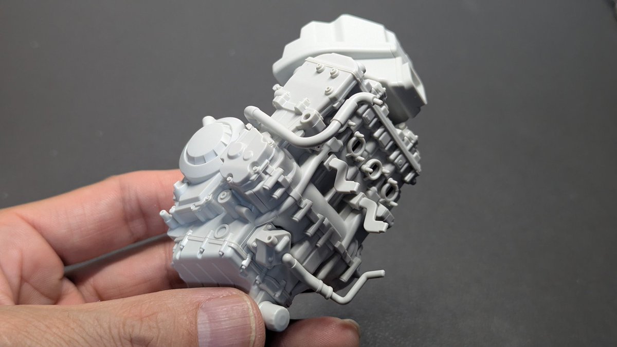 マン　　3台纏め。 MENG 1/9 ZX10-R パーツチェックしたら欠品なかったので、仮組みして