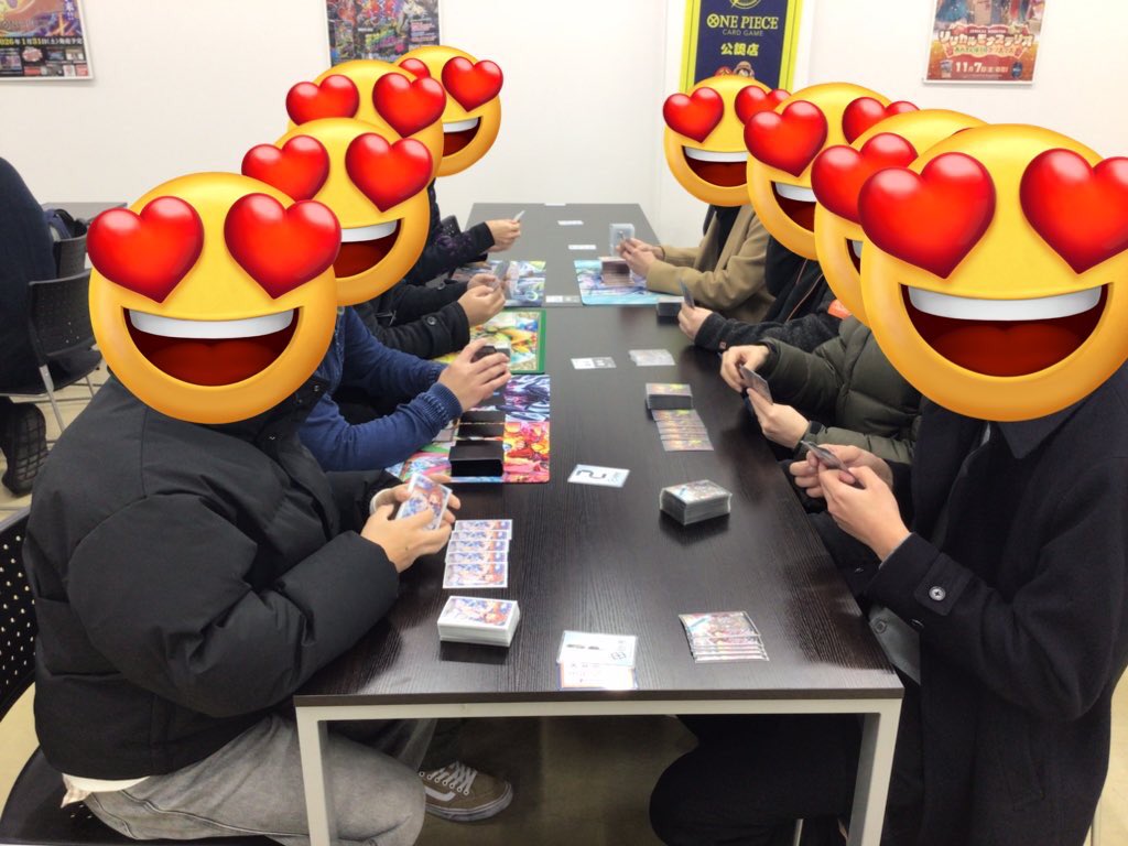 14:00より開催の新春初デュエマ デュエ祭2026 8名様のご参加です