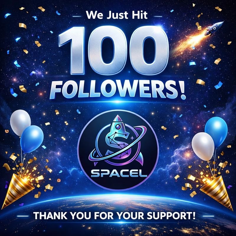 spacel_team's tweet photo. Weโve just passed 100 followers on our X (Twitter) account ๐
It may be a small milestone, but itโs truly worth celebrating โ every small achievement matters!
If you havenโt followed us yet, please follow.
Thank you for growing with us โ many bigger milestones ahead! ๐๐
#spacel https://t.co/Sx3eTx1xCn