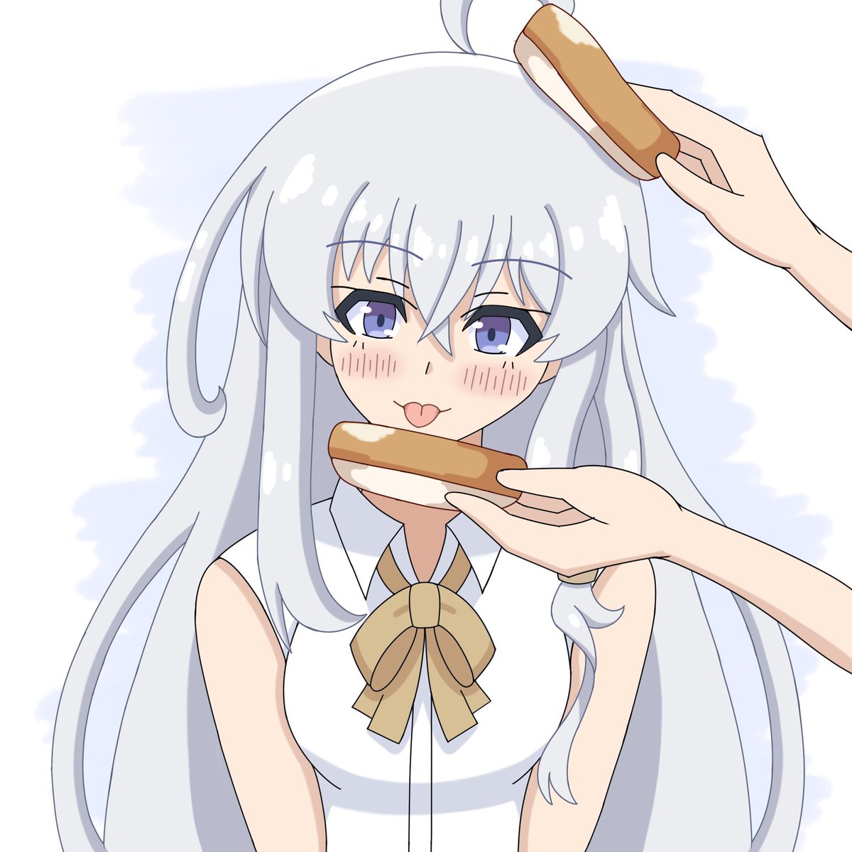 パンとパンを顔に挟まれた美少女は誰でしょう?
そう、私です🍞🩶
#魔女の旅々 