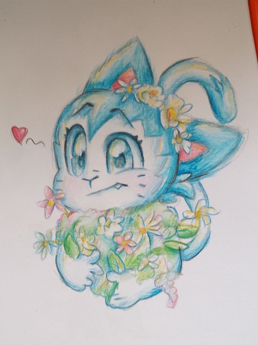 LunidiaLauncher's tweet photo. 💙Astro Kitty|･ω･) [tradition art]🤍 https://t.co/7VyN6PqLAi