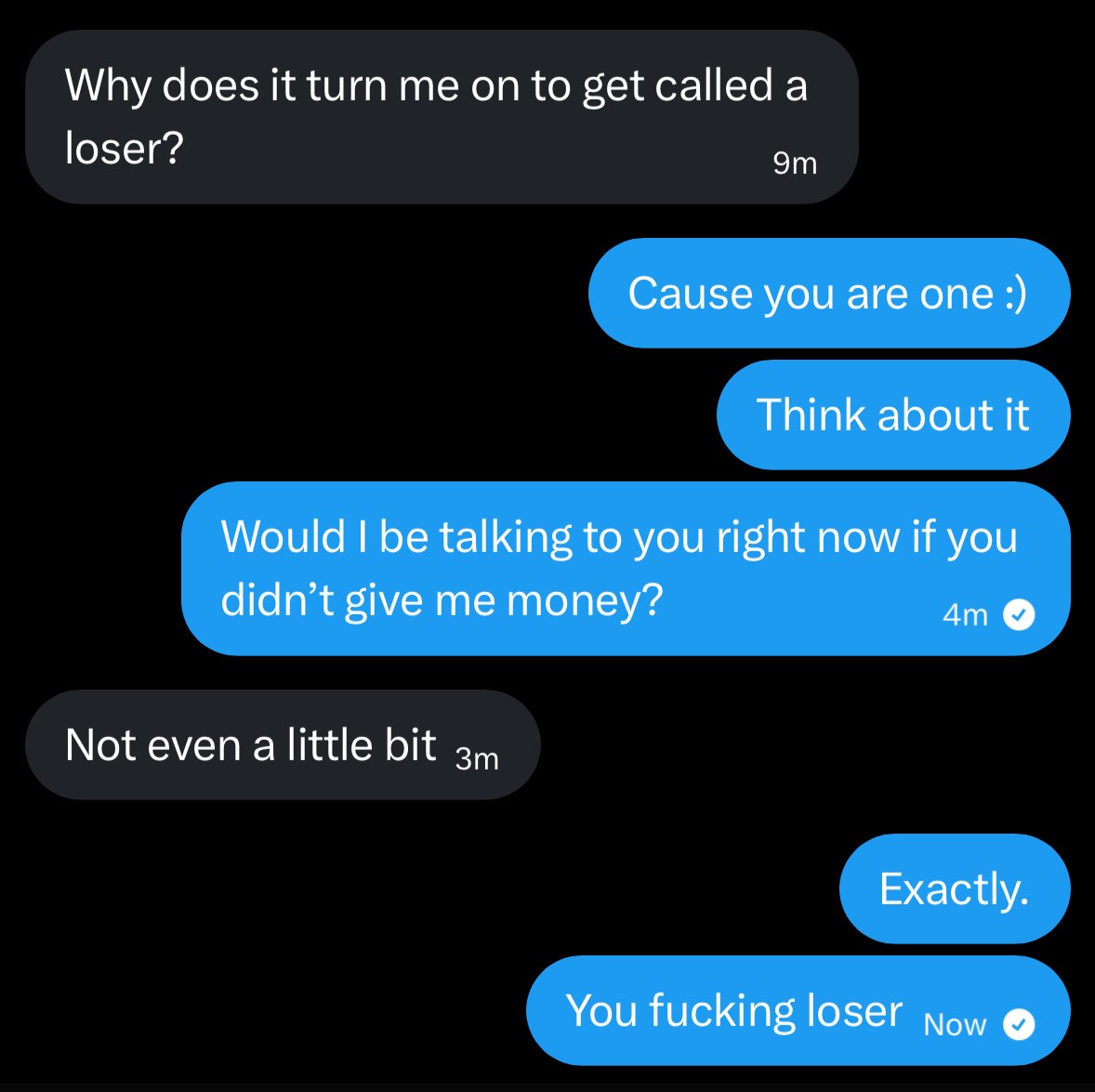 PrincessLessia's tweet image. Cause.
That’s.
What.
You.
Are.