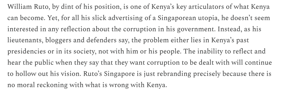 johnallannamu's tweet photo. Why doesn't the Singapore vision ring as true as President Ruto would hope? A few thoughts - https://t.co/2dqRBb7LfK https://t.co/rNMRTRFfnl