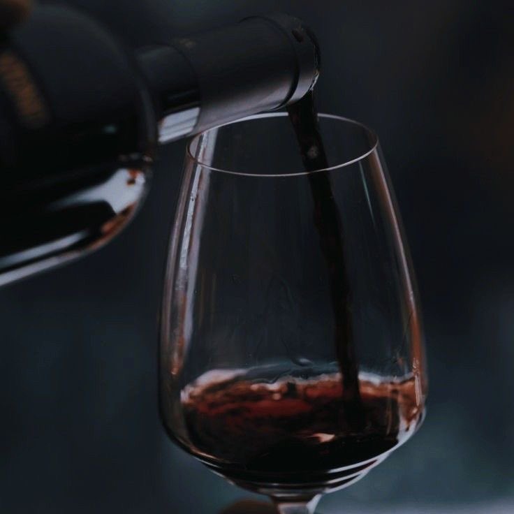 Glass of wine anyone?
He’s pouring.