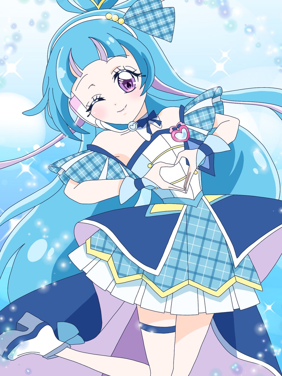 キュアウインク #蒼風なな #キミとアイドルプリキュア #キミプリ #precure
