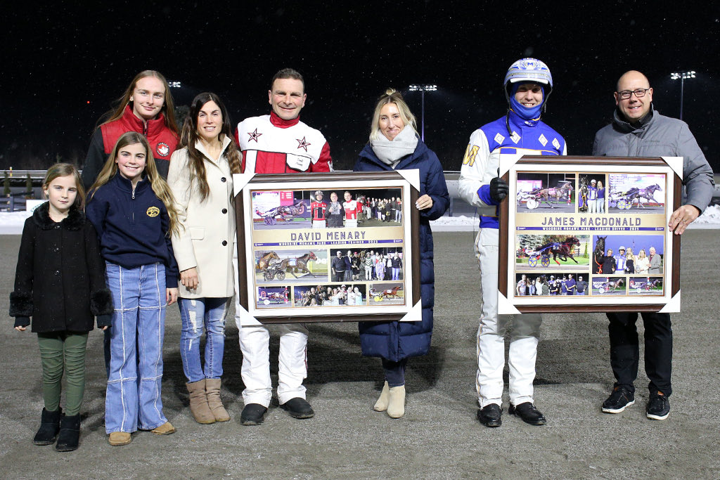 2025 LEADERS | 🌟 

Our 2025 leading Driver &amp; Trainer <a href="/WoodbineSB/">Woodbine Mohawk Park</a> were recognized on Saturday evening.

James MacDonald earned his 5th consecutive driving title, while Dave Menary captured his first training title.

Pollack Racing took top owner honours.

📷 | <a href="/woodbinephotos/">Woodbine Photos</a>