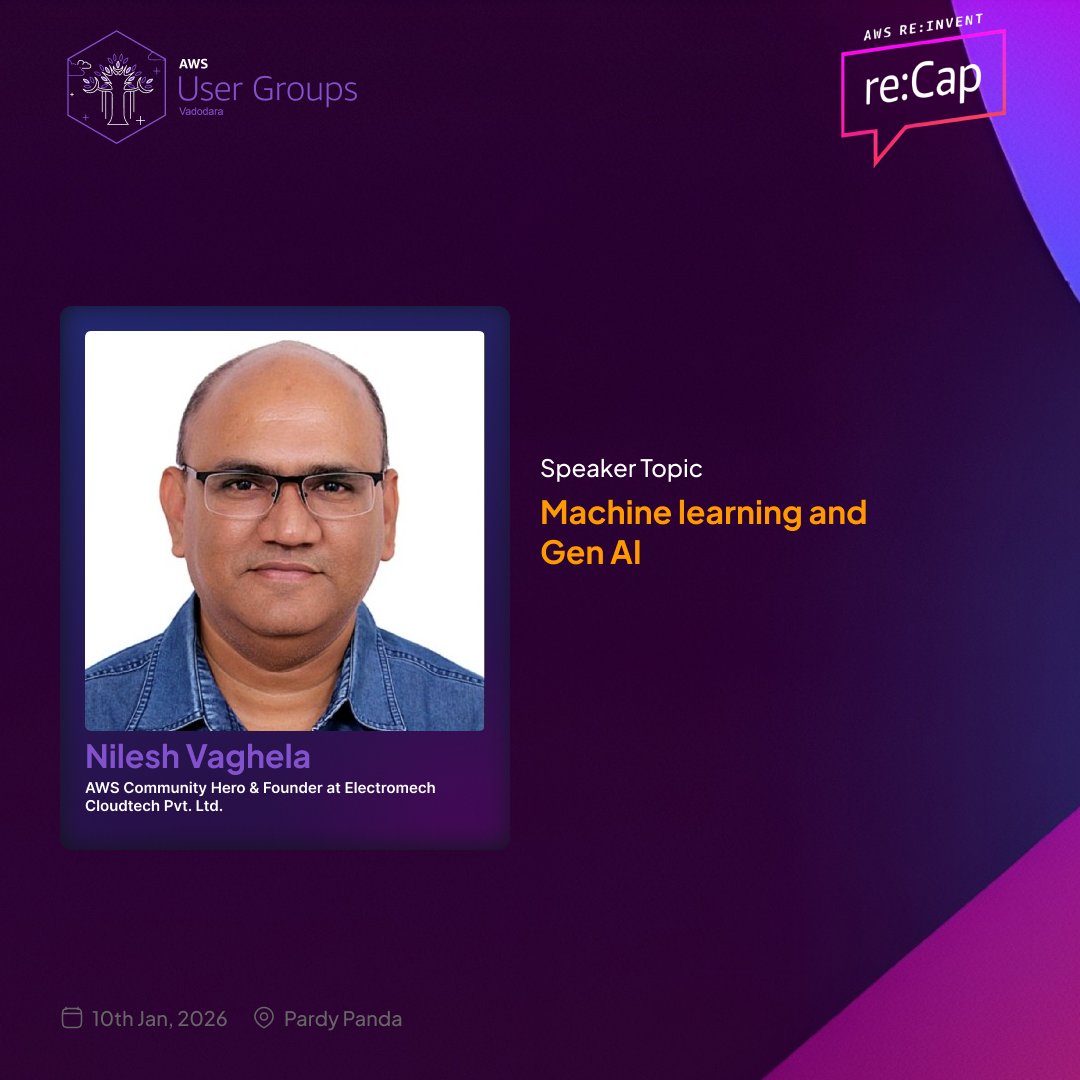 AWS User Group Vadodara tweet media