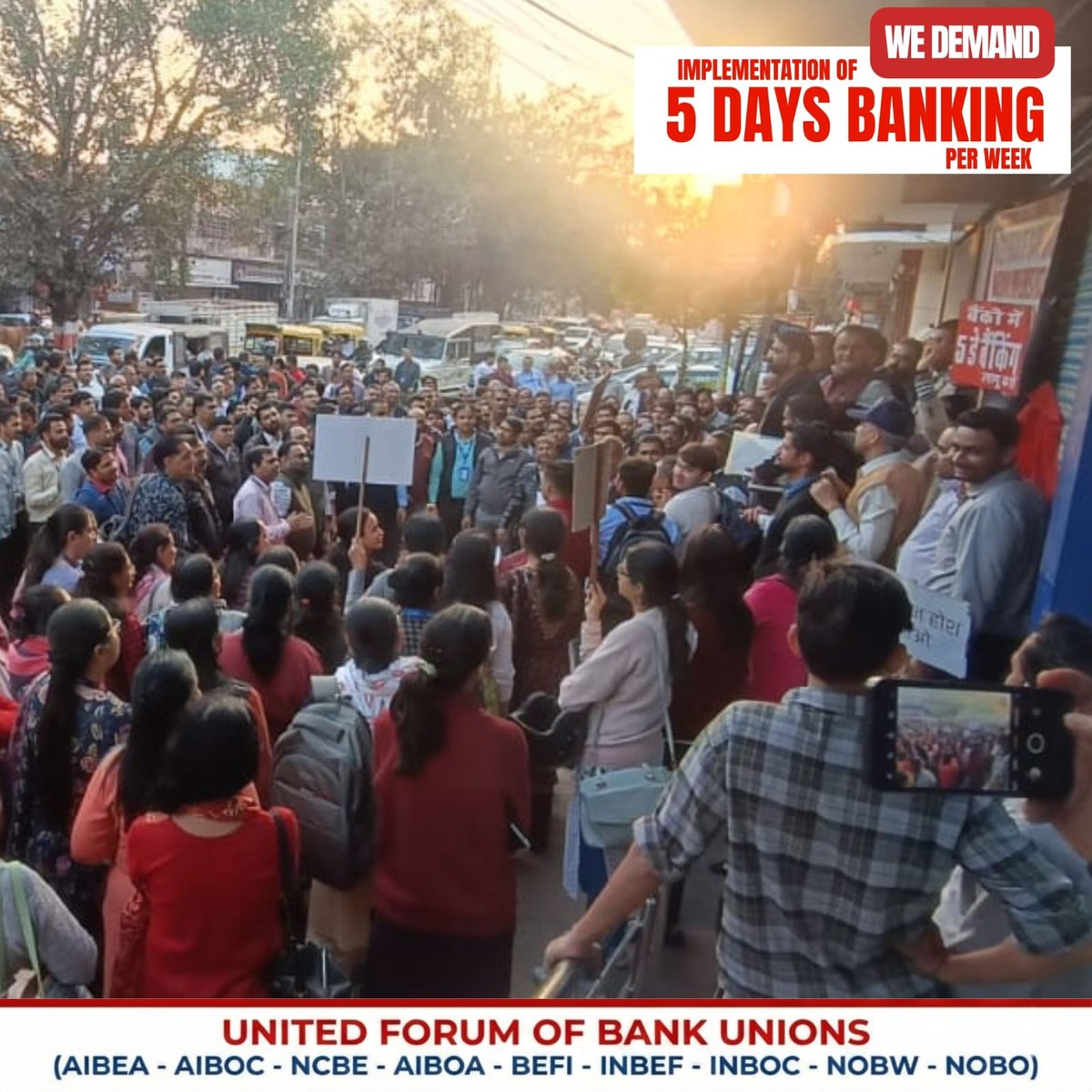 Banke Employees didn’t ask for charity.
They asked for what was already agreed.
Implement 5-day banking now.
#5DaysBankingNow #5DaysBankingNow #5DaysBankingNow
<a href="/PMOIndia/">PMO India</a> <a href="/ChVenkatachalam/">CH VENKATACHALAM</a> <a href="/UFBUIndia/">United Forum of Bank Unions</a> <a href="/DFS_India/">DFS</a> <a href="/FinMinIndia/">Ministry of Finance</a> <a href="/FinancialTimes/">Financial Times</a> <a href="/PMOIndia/">PMO India</a> <a href="/nsitharamanoffc/">Nirmala Sitharaman Office</a> <a href="/RBI/">ReserveBankOfIndia</a> <a href="/PTI_News/">Press Trust of India</a>