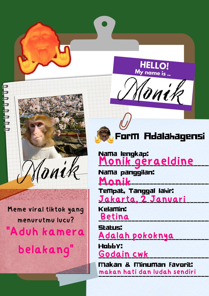 ⠀⠀⠀⠀⠀⠀⠀⠀⠀
            ⠀⠀⠀⠀⠀⠀MISSION 1
            ⠀⠀⠀⠀⠀⠀⠀⠀⠀
" membuat data diri kalian + berikan komentar ke setiap biodata member "