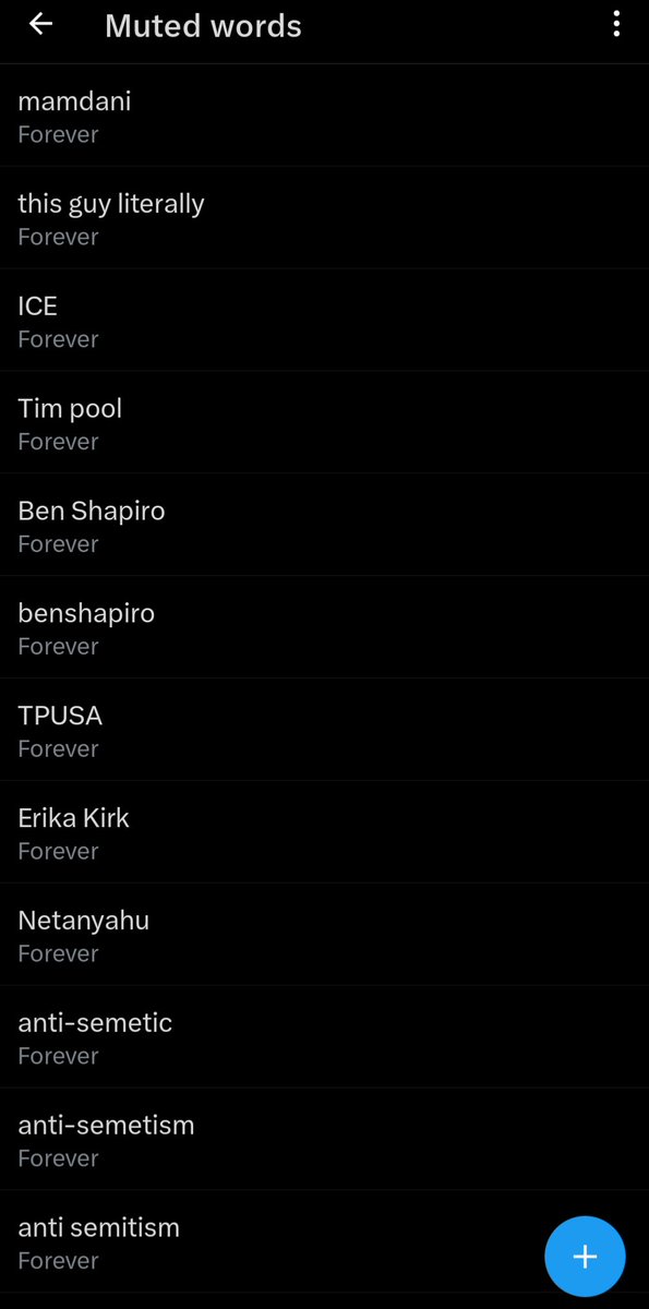 How to stay sane on X:

-keep adding garbage npc headline keywords to your mute list