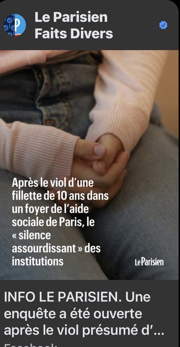 Nous avons un ou deux viols d'enfant par semaine au cabinet.

Avant l'alerte que nous avons lancé L'ASE NE POURSUIVAIT JAMAIS.

Les victimes n'étaient pas pris en charge et les agresseurs non poursuivi se construisaient dans l'impunité.

L'ASE créé des monstres tous les jours.