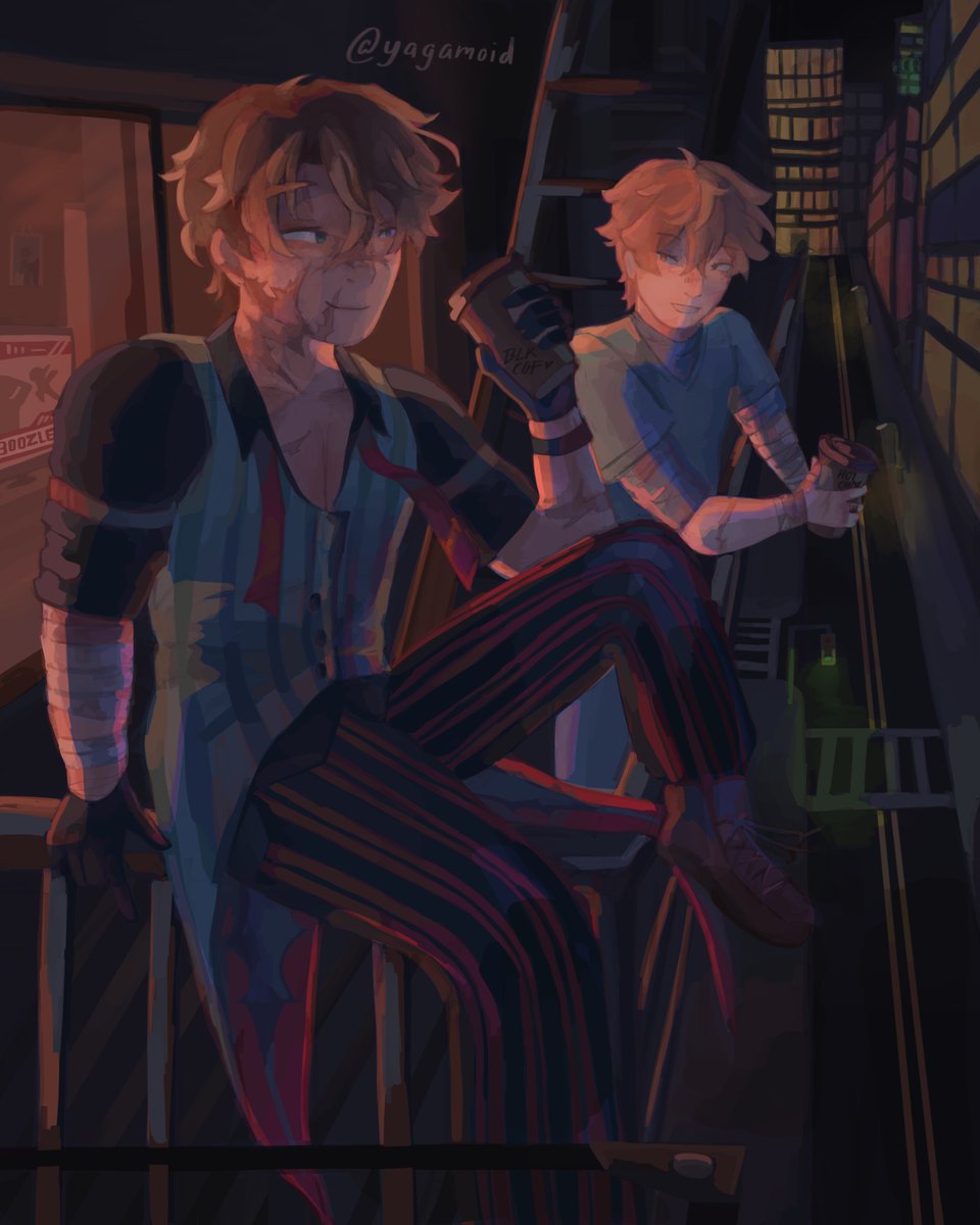 // midnight strangers spoilers 

I’d like to think the ringmaster &amp; his doctor finally got to have their hot chocolate &amp; black coffee, 🌃❤️‍🩹💉

#scarian