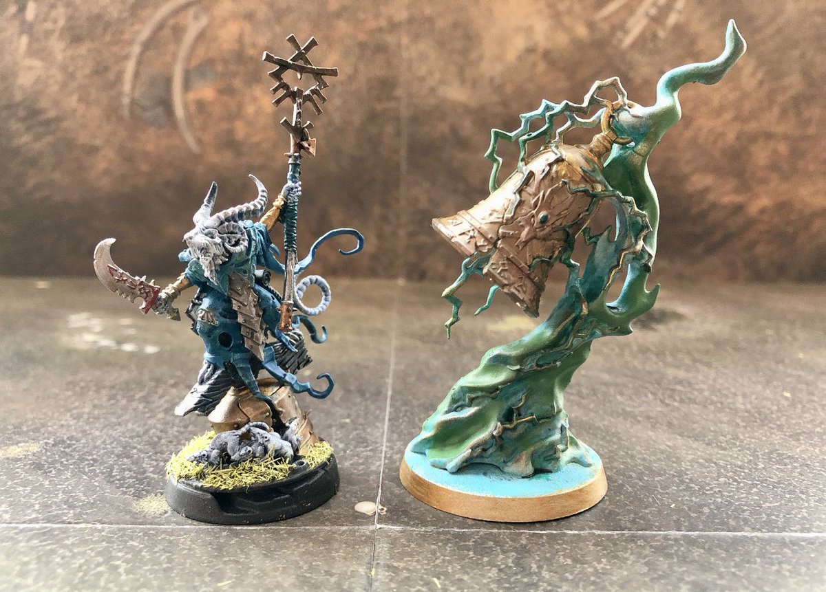 スケイヴンの永久呪文たち。 #warhammer #AoS #ウォーハンマー